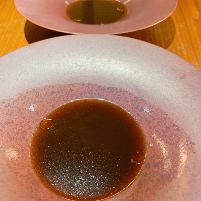 ディナーコースより野菜のうまみを凝縮させたアクアコッタ(Erutan restaurant )