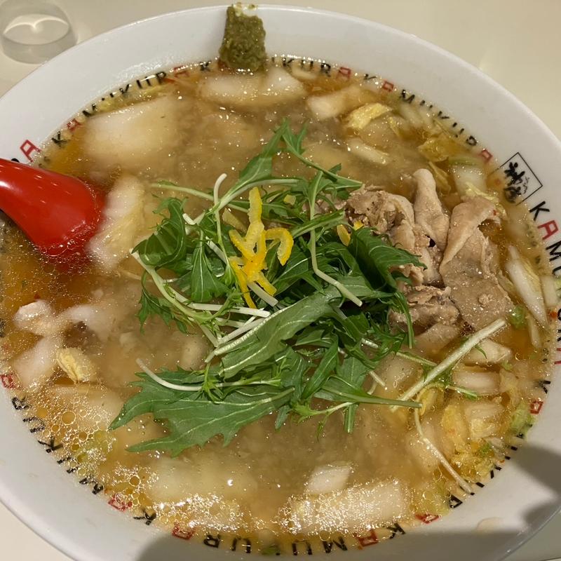 柚子おろしラーメン(神座飲茶樓 横浜ジョイナス店)
