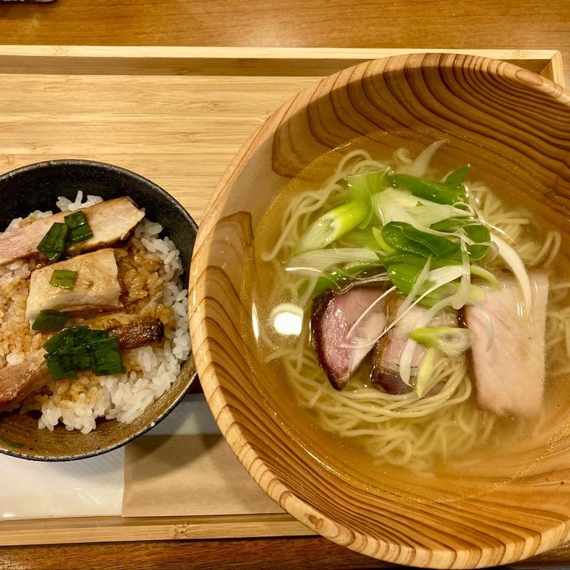 黄金の鯛ラーメン（塩）セット(らーめん厨房 どる屋 （どるや）)