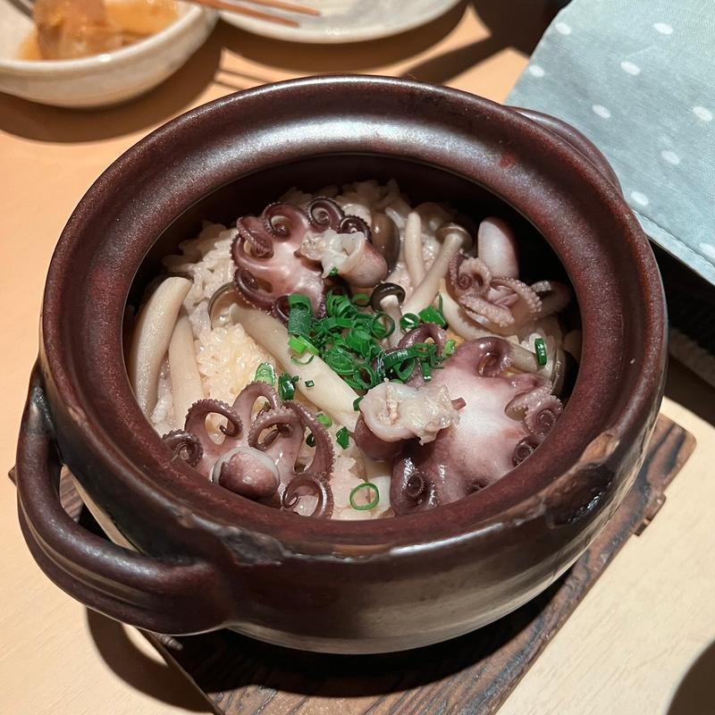 タコ飯(正しい晩ごはん 白-はく- )