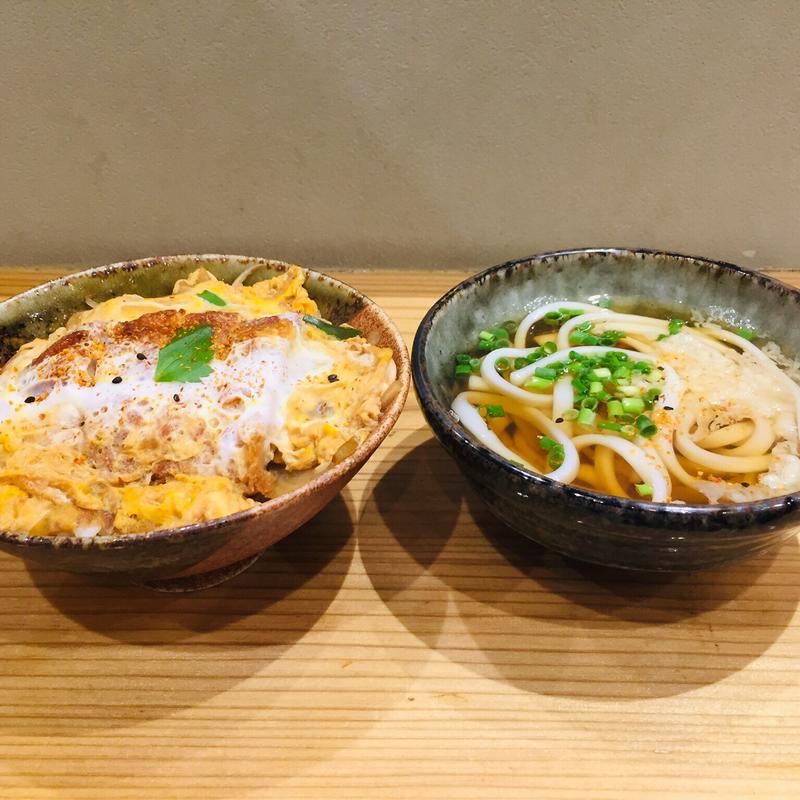 ミニかつ丼セット(やぶ金 天文館店)