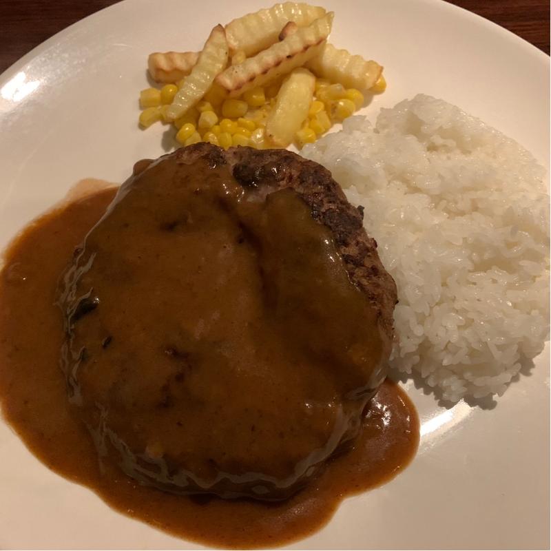 平日限定サービスランチ　デミグラスソースハンバーグ(Roti （ロティ）)