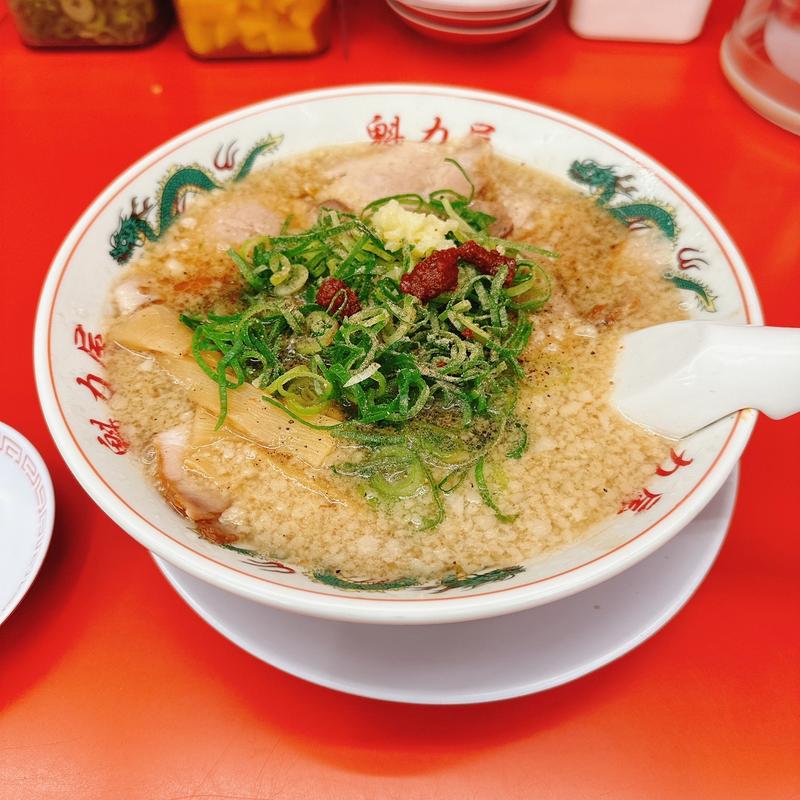 特製醤油ラーメン(京都北白川ラーメン魁力屋 センター南店)
