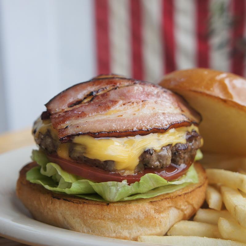 スモークベーコンチーズバーガー(BURGER PARK)