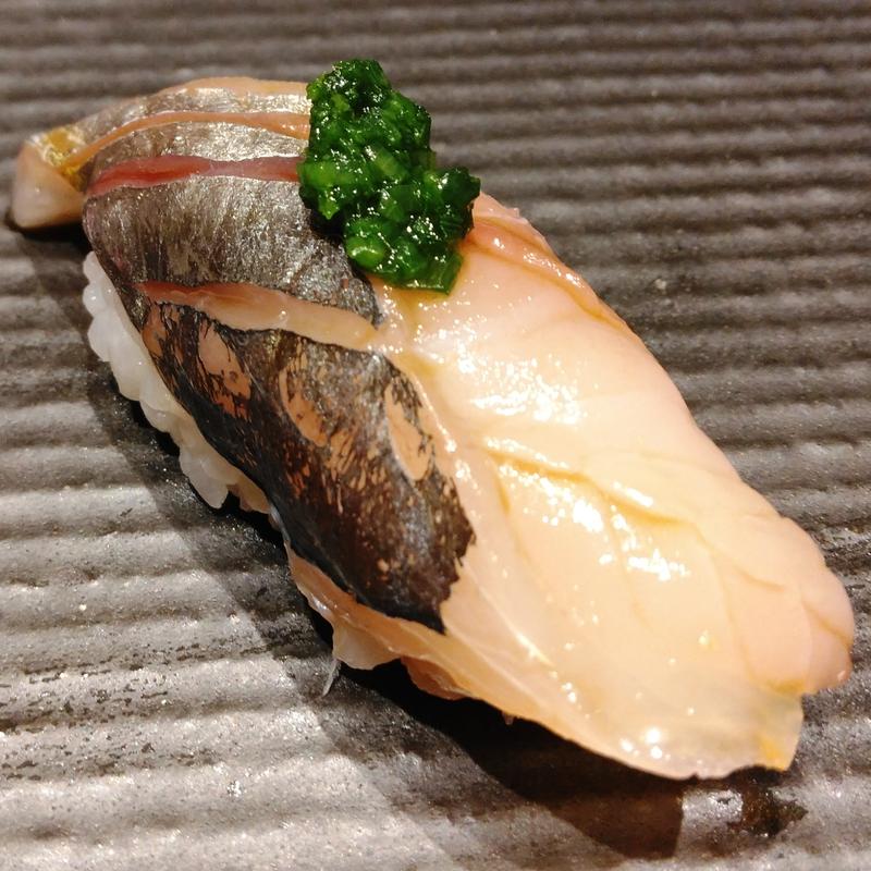 淡路島の鯵(天寿し 横浜店)