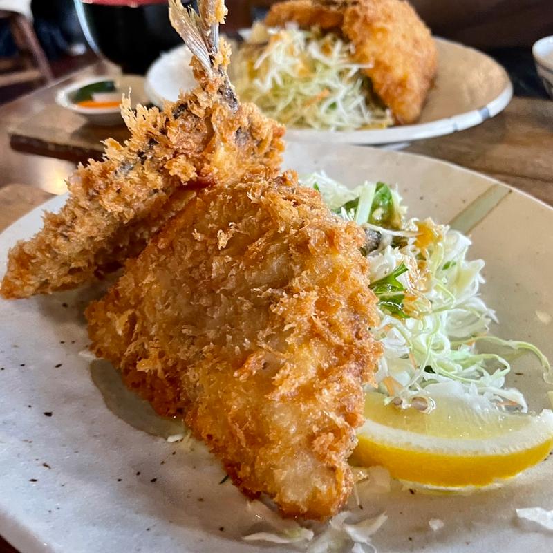 アジフライ(一膳飯屋 八起)