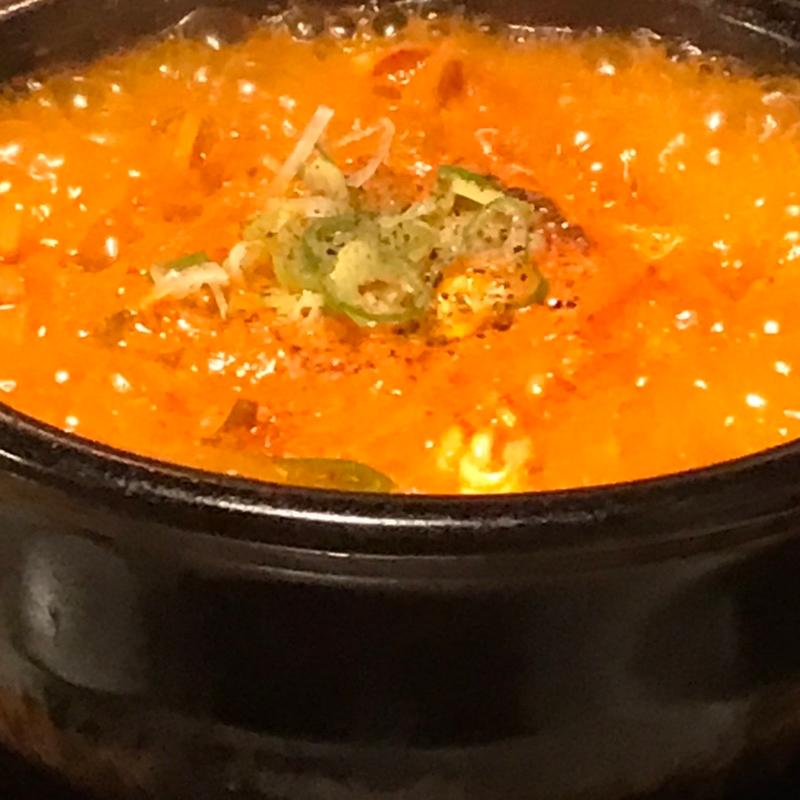 純豆腐チゲ  キムチチゲ  味噌チゲ(古家)