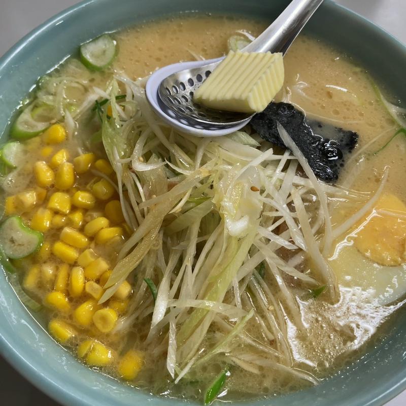 味噌バターコーンネギラーメン(日本橋札幌や)