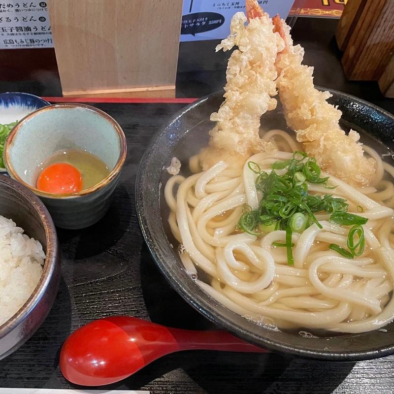 えび天うどん(美の庵 )