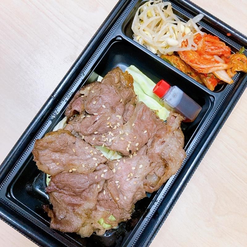 黒毛和牛カルビ弁当（おかずのみ）(和牛工場はくり)