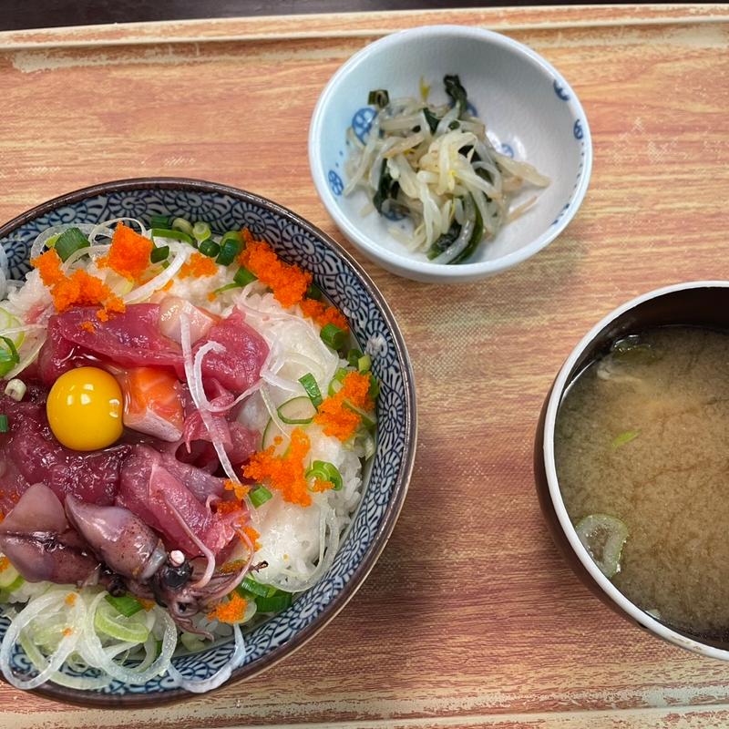 海鮮とろろ丼(魚豊　人形町店)