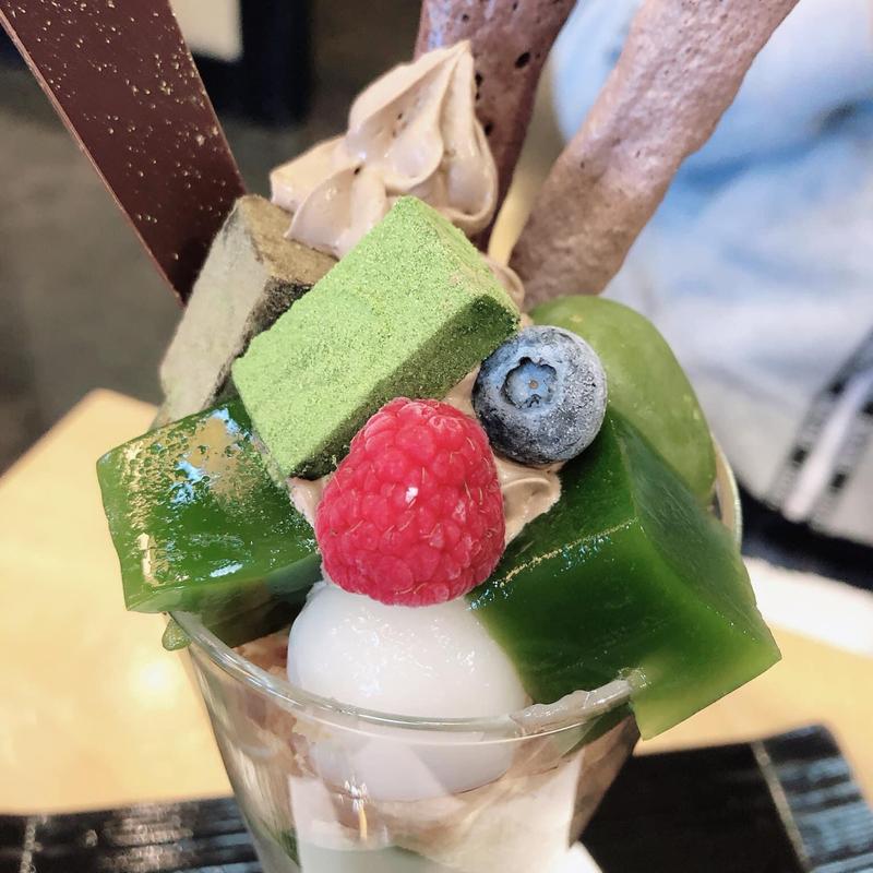 抹茶パフェ(伊藤久右衛門)
