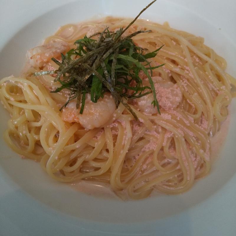 たらこパスタ(ラクレット×ラクレット)