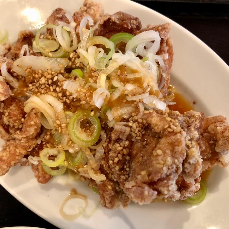 油淋鶏定食(豆金餃子 学芸大学店)