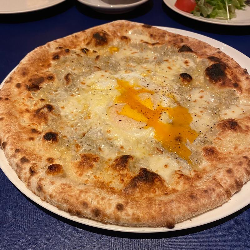 【平日ランチ】Ꭰピッツァセット(トラットリア・イタリア 上野店)