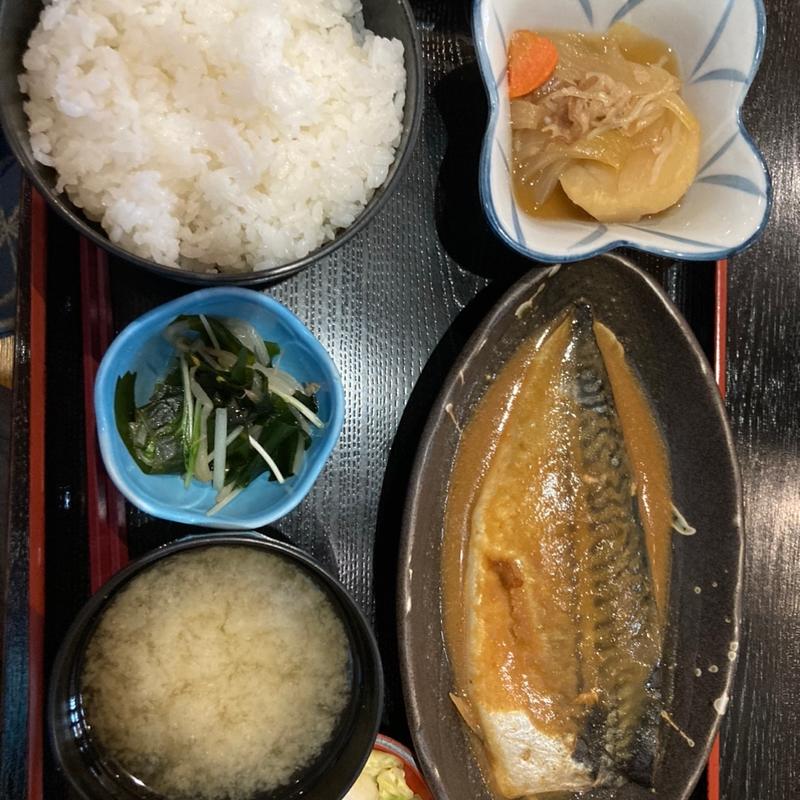 さば味噌煮定食(三陸)