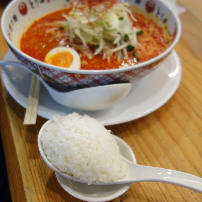 レンゲ飯(博多担々麺・唐揚げ とり田 福岡PARCO店)