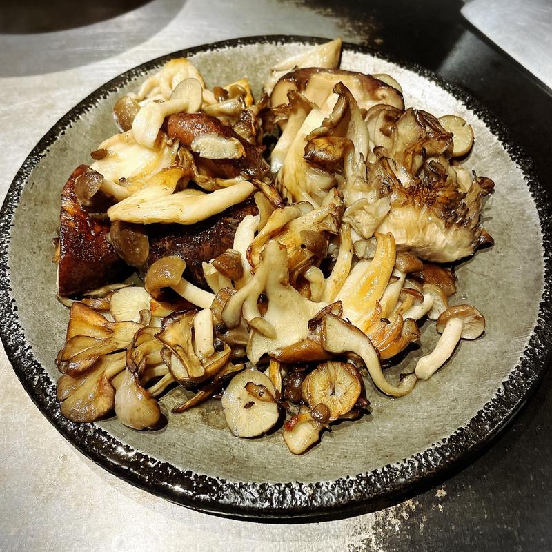 色々きのこ焼(お好み焼きロック )