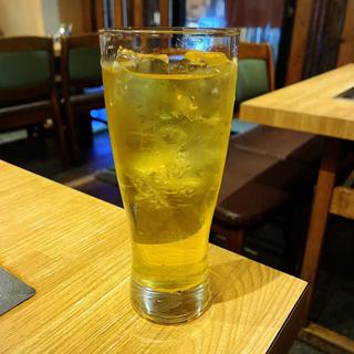 緑茶ハイ(お好み焼きロック )