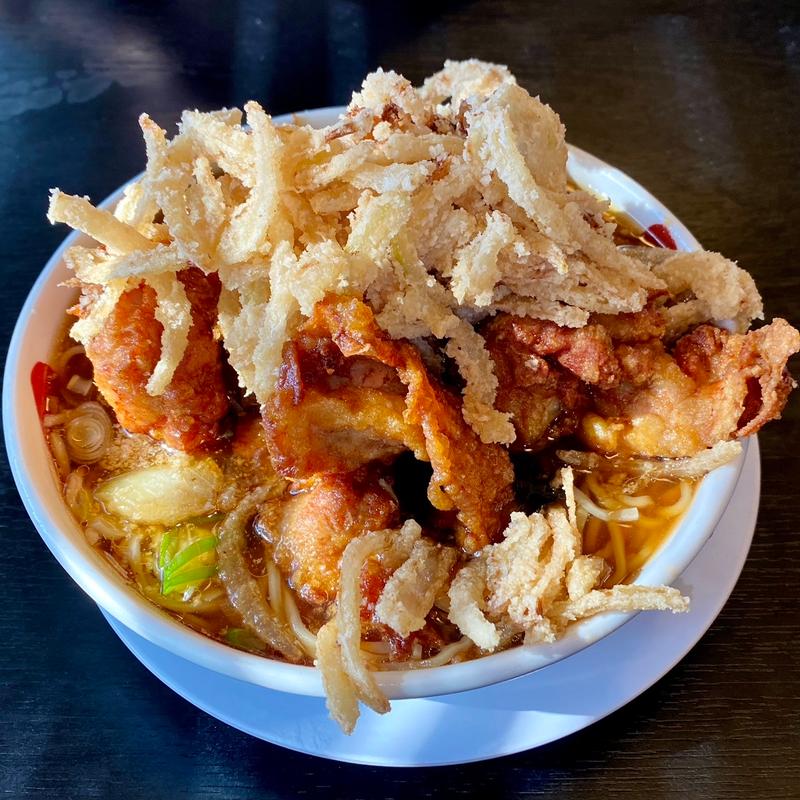 唐揚げラーメン(みどり食堂 )