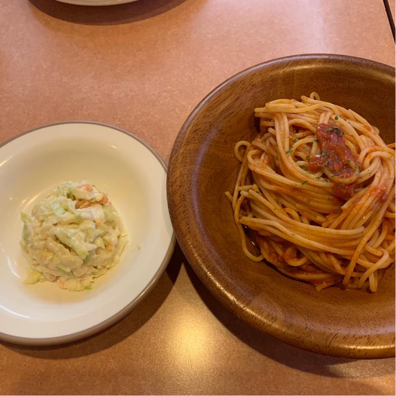 スパゲティアラビアータ　LC14(サイゼリヤ 中央通り大町店 )