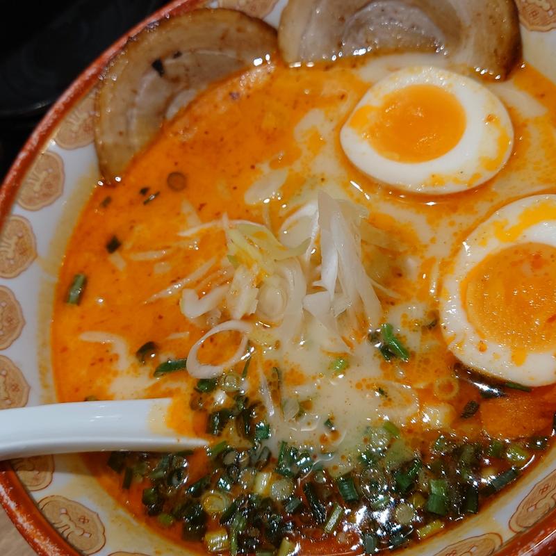 俺流辛塩ラーメン(俺流塩らーめん 原宿駅前店)