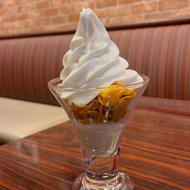 ソフトクリーム（マロン）(ガスト 亀岡店)