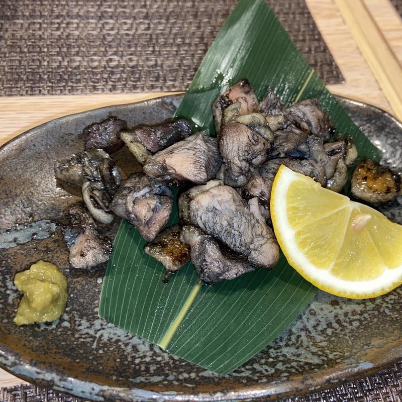 地鶏焼き(手打ちそば こころ)