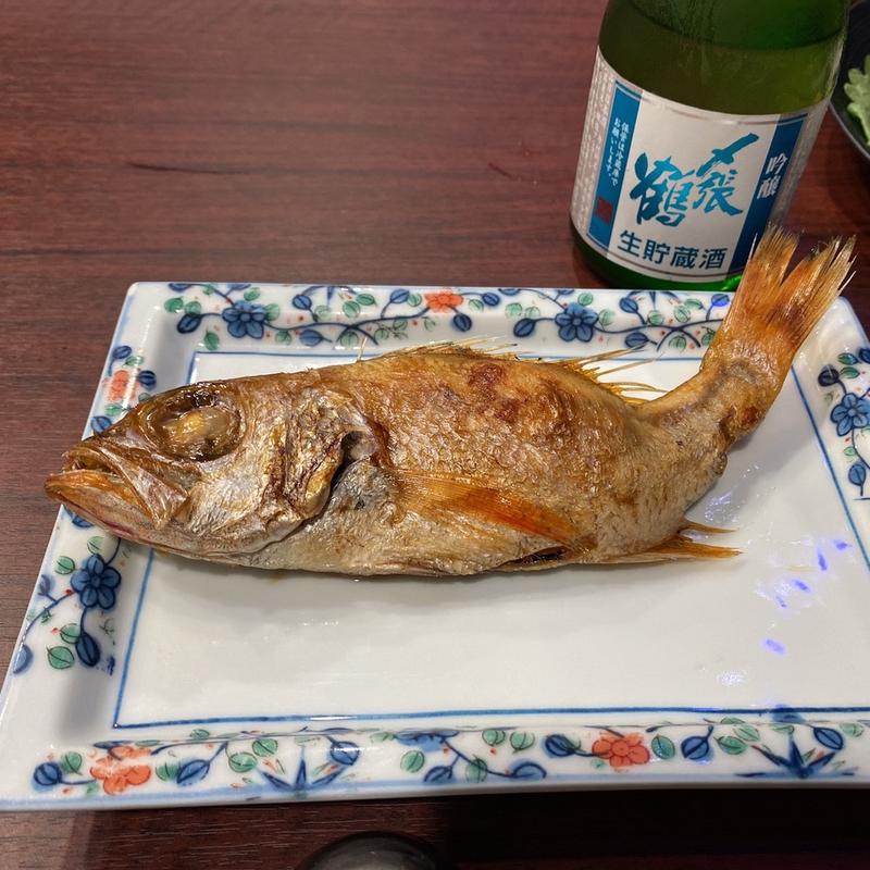 のどぐろ塩焼(瀬波温泉土産センター)