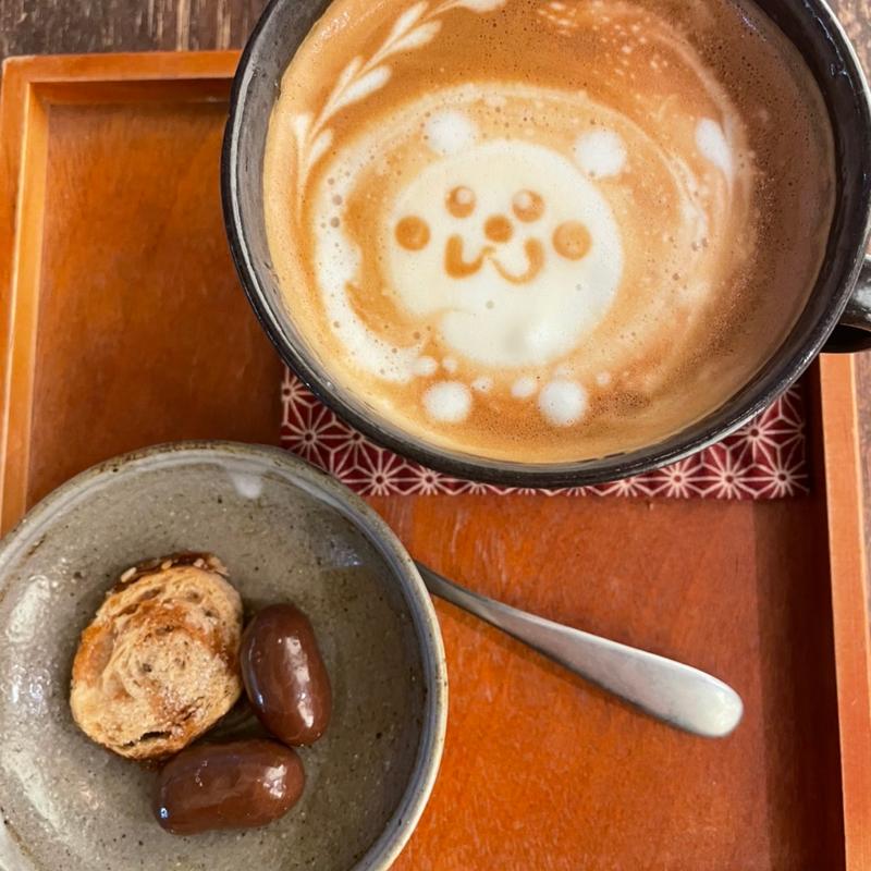 カフェラテ(うつわcafeと手作り雑貨の店 ゆう 大阪梅田店)