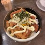 豚角煮丼(東京豚骨拉麺 ばんから 八千代店)