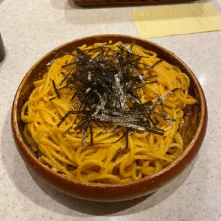 タラコとウニとイカのスパゲッティ(ハシヤ)