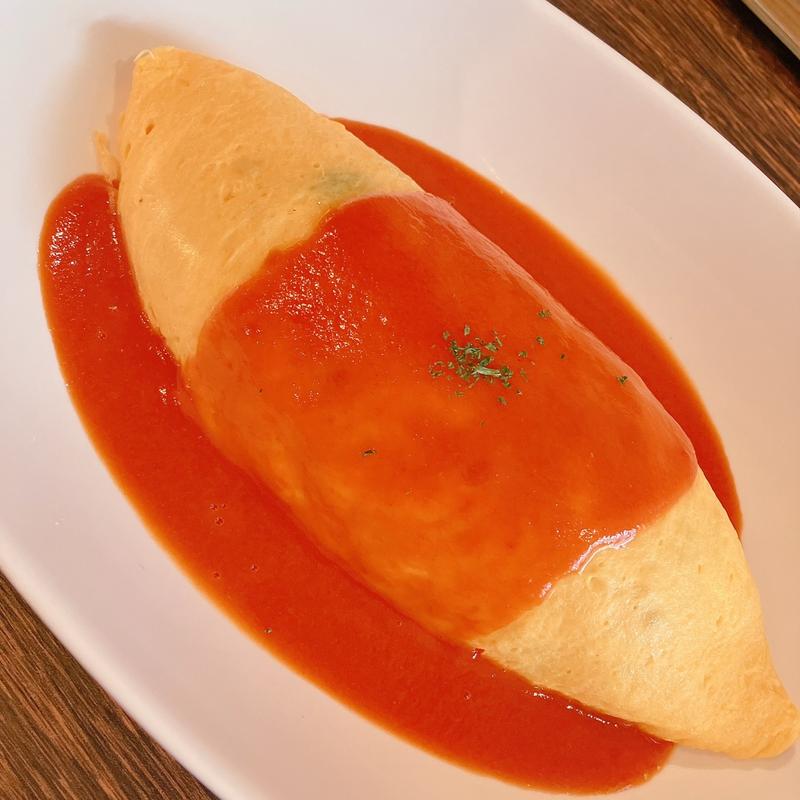 エビクリームオムライス(ジャグカフェ （【旧店名】カフェ・ジャグスカッドベース）)