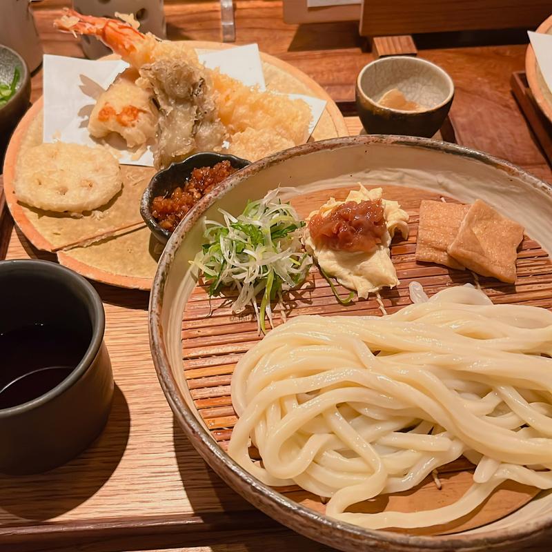 梅ゆばうどん(うどん山長 恵比寿店)