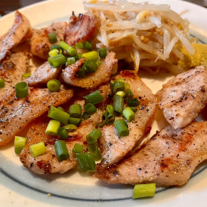 牛タン塩焼きセット(原宿 しずる)