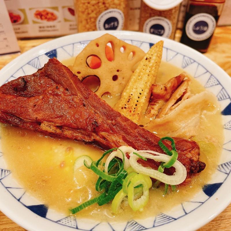 炙りスペアリブ豚汁定食(ごちとん ホワイティうめだ店)