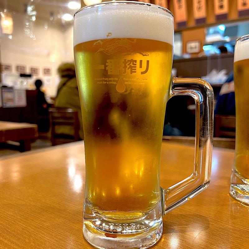 生ビール 中(青源 パセオ店 )