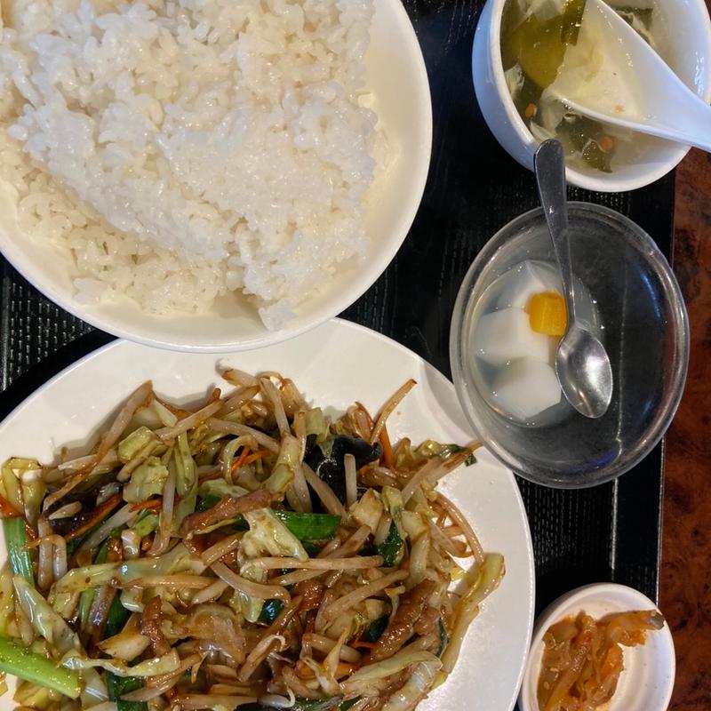 豚肉と野菜炒め定食(135酒場 御徒町店 （イサゴサカバ）)