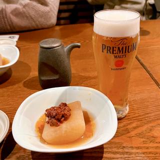 生ビール(都民酒場魚金)