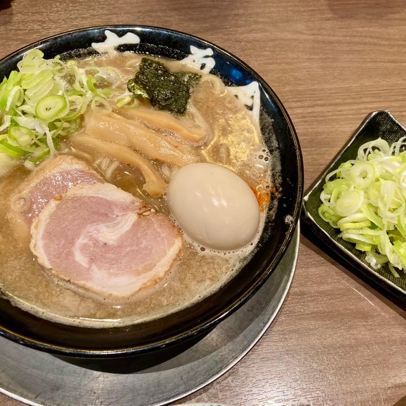 特製中華そば ネギ増し(六厘舎TOKYO 東京ソラマチ店)