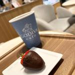 チョコレートストロベリー ダーク(GODIVA café Ginza(ゴディバカフェ銀座))