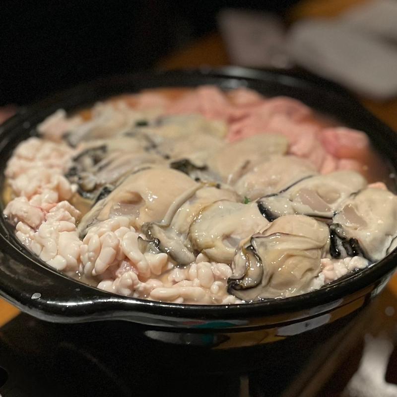 極上通風牡蠣鍋(痛風牡蠣と海鮮居酒屋 ゑびす商店 北千住店)