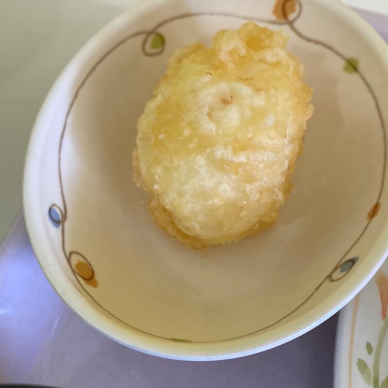 玉子の天ぷら(ビッグさんど)