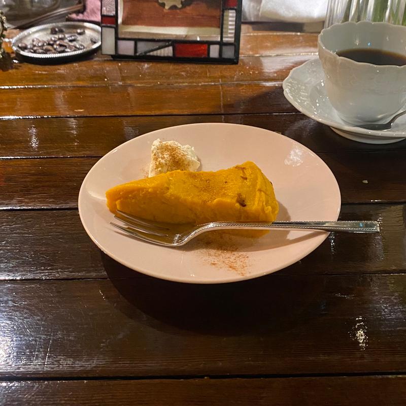 カボチャムース(カフェ トロワバグ)