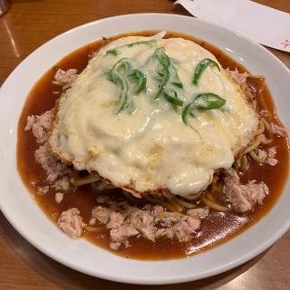 ピザスパツナトッピング(スパゲッティハウス トッポ 上前津店)