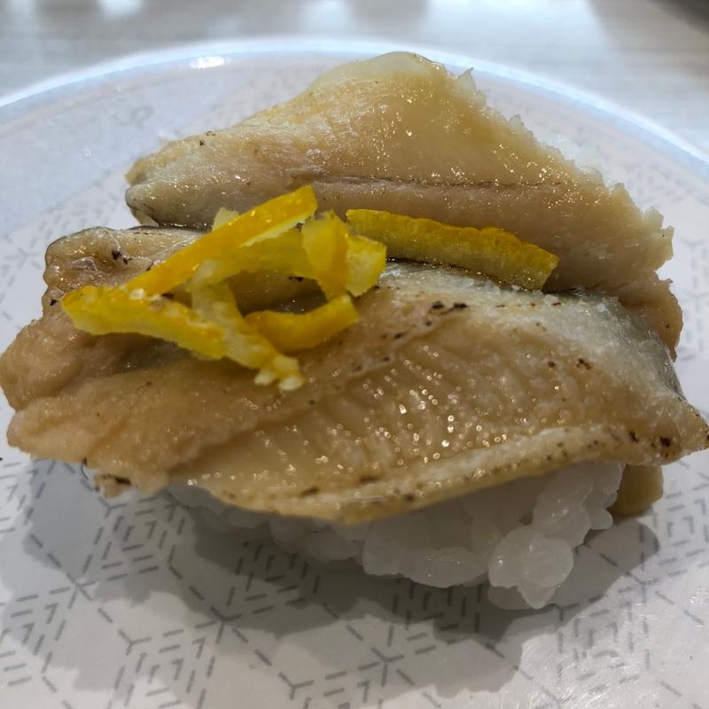 ぶりゆず塩炙り(はま寿司 恵庭店)