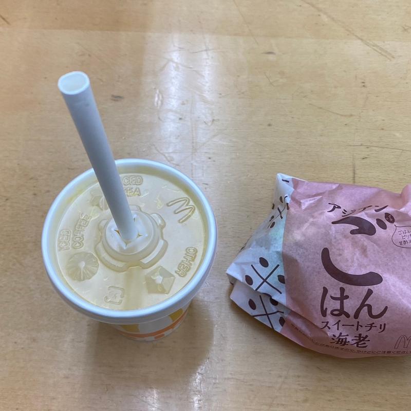 アジアンごはんスイートチリ海老　ミニッツメイド(マクドナルド 西宮東コープ店)