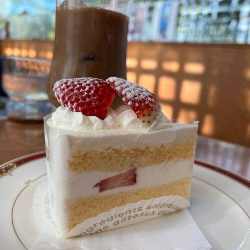 ケーキセット(レストラン大原)