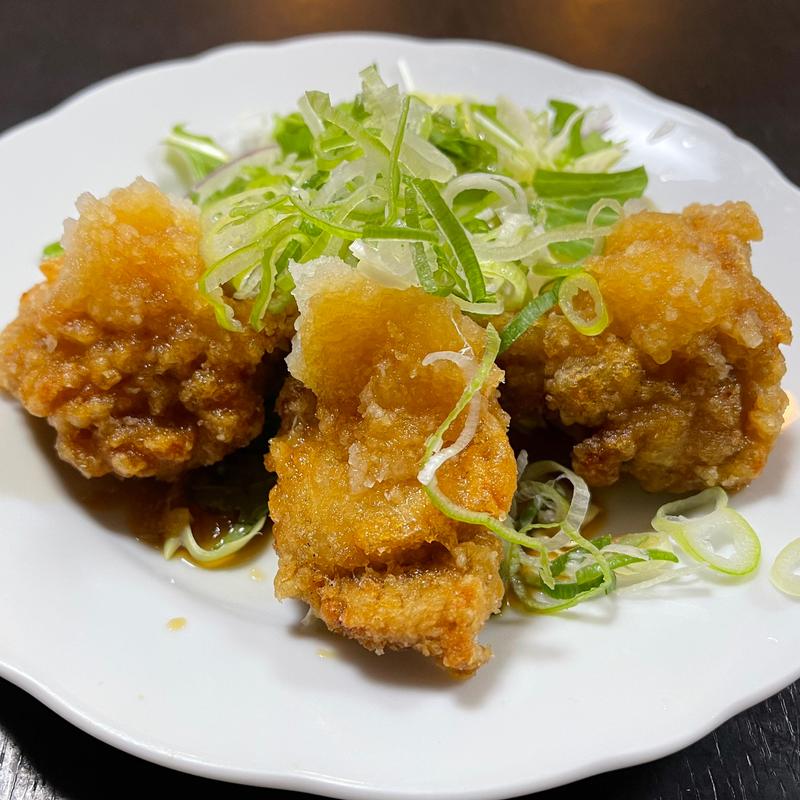 若鶏おろしねぎポン唐揚げ（3個）(ウェルビー 今池 )