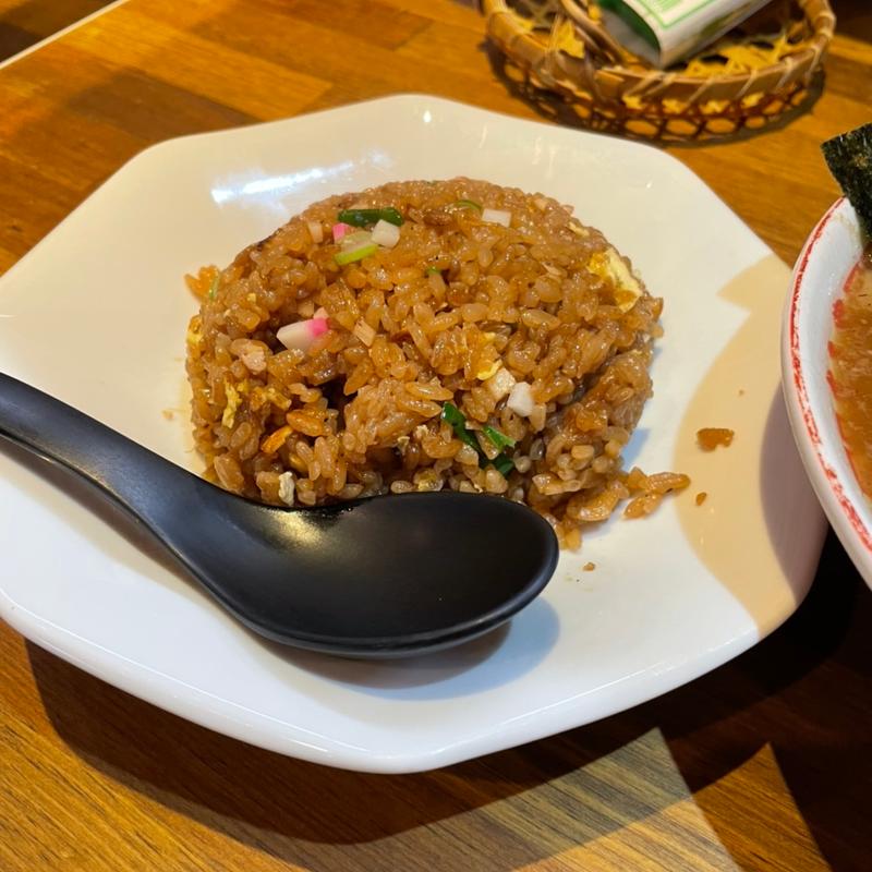 焼飯（ハーフ）(中華そばまる豊)